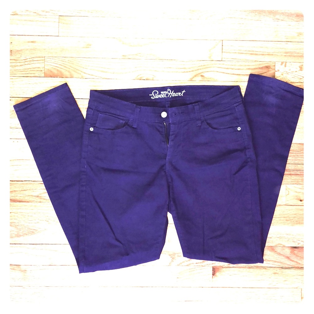Old Navy purple sweetheart style pants  size 8